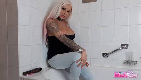 Kleine dreckige Jeans NS-Fotze!!