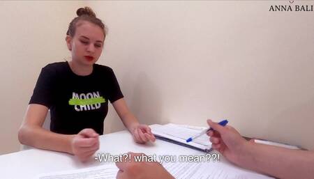 the girl took out a loan on strange terms