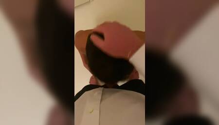 Daddy told me to wear a butt plug