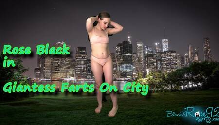 Giantess Farts On City