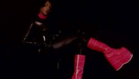 Gothic trample cock boots