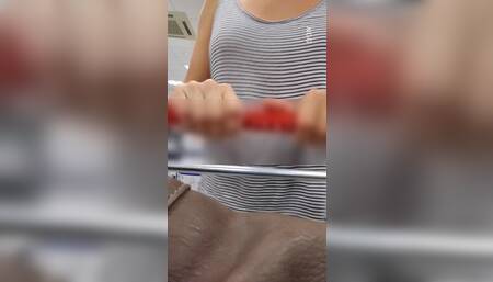 Flashing and Masturbating at the Mall