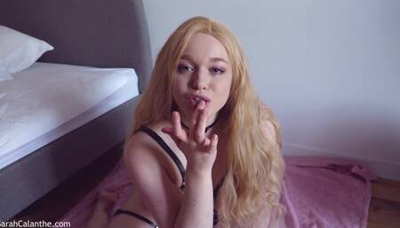 Begging you to cum in my pussy