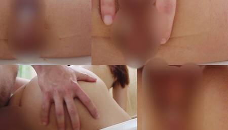Slut with big ass takes my cock to balls