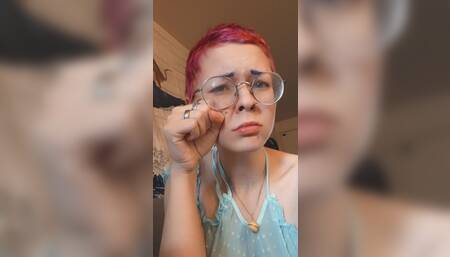 ROUGH & sloppy dildo bj