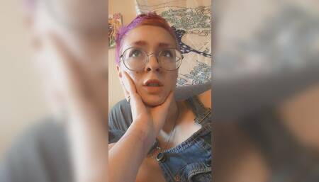 Giant dildo cumplay