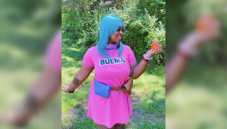 Bulma cosplay Public Squirt