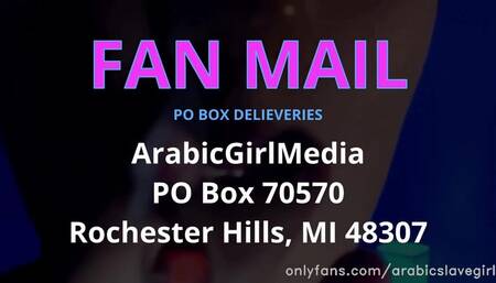 ???? FAN MAIL! 6-10-21