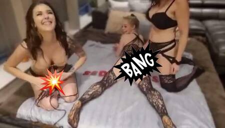 2 doms on me at once! ⚡ZAP!