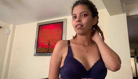 my stepmom gives me a blowjob before her husband arrives