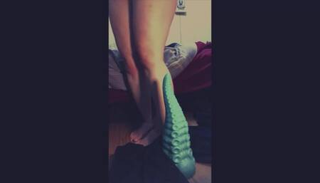 Fucking my X-Large BadDragon Dildo!