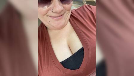 Glass fucking my tight pussy