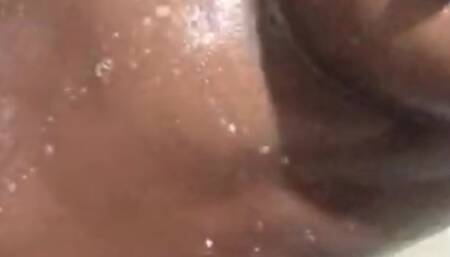 Applying soap