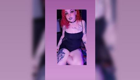 Solo clip with dildo