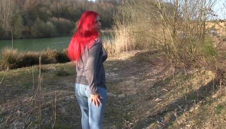 Bulging jeans ass seduces you - Praller Jeans Arsch verführt dich