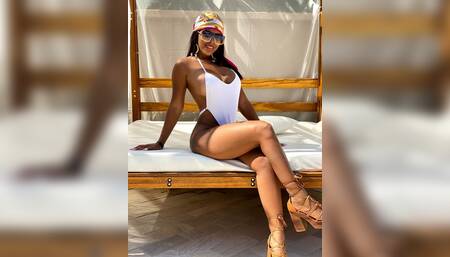 Swimming naked in the pool at the club. And fucking with one guy. With cumshot!!