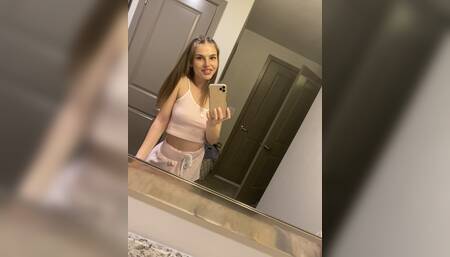 I have my new Glass dildo in my ass. Hear me moan too