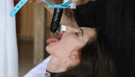Deep gags : Sangini throat training (FHD)