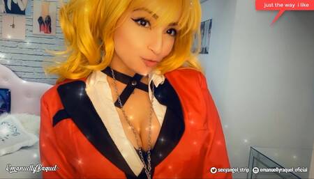 Mary Saotome cosplay girl sucking and fucking