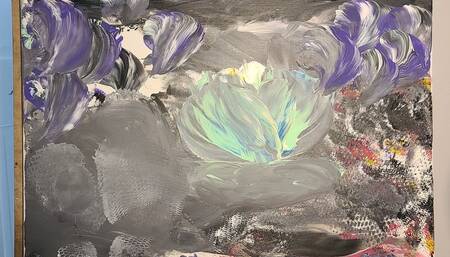 Painting "Lotus of Persephone"