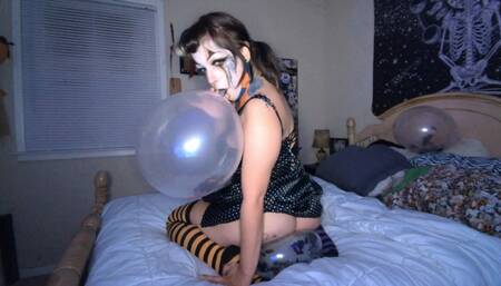 Balloon Inflation, Humping and Popping