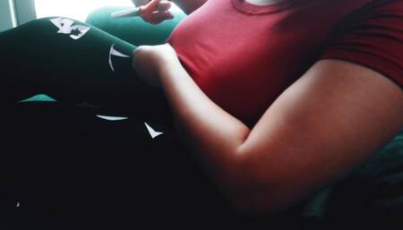 I got bored so I grabbed his dick
