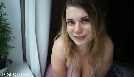 JOI handjob cum on boobs dirtytalk