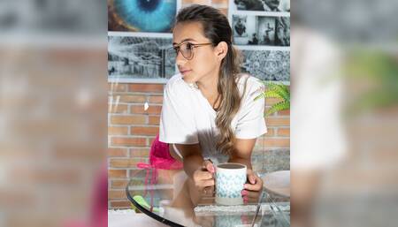 I want it rough baby, I want you to thrust on me hard when I'm not expecting it..