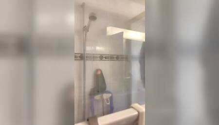 Filmed while showering ????