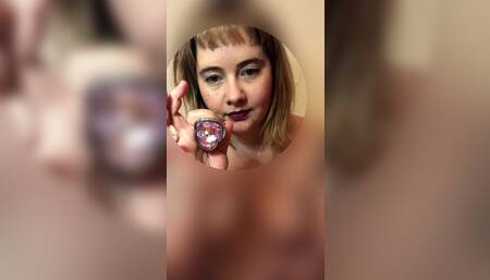 butt plug and vibrator fun