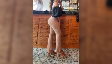 Busty asian acia likes being on her hands and knees
