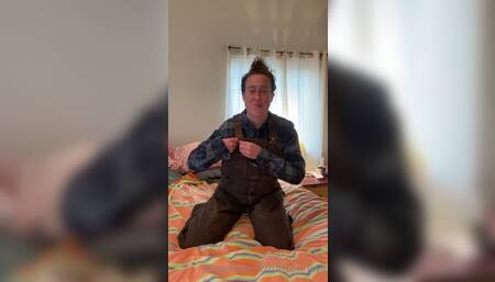 Milf Work Clothes Striptease Dildo Play