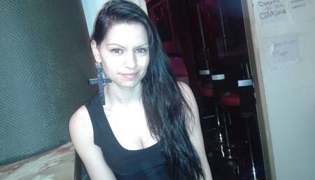 7 YEARS AGO!MAKING HANDJOB AND BLOWJOB TO MY CUCKOLD BOYFRIEND IN THE TOILET IN THE STRIP BAR I WAS WORKING!HE WAS HELPING ME WITH THE CUSTOMERS!HE IS A VERY GOOD CUCK!PART 2!WARNING!NUDE TITS IN THE VIDEO!