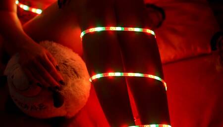 Sofi_ Glow tape bondage