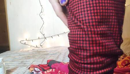 Oily butt massage