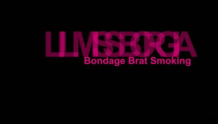 BRATTY BITCH - Kinky Nude Smoking