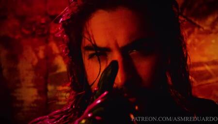 Capturing My New Slave Ft. Leather Vest Sounds, Gloves, Mask, Dungeon, +