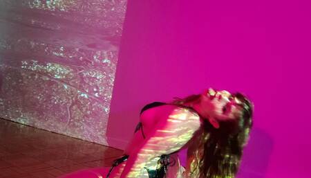 Cumming in Sexy Lingerie Set