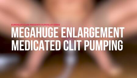 Megahuge Enlargement Medicated Clit Pumping (ES502)