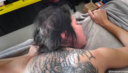 My Small Pussy can barely handle this Dick! He can't stop making me cum!!