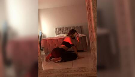 Bend me over and lick my pussy going to my asshole, make me cum and I will return the favor to you.