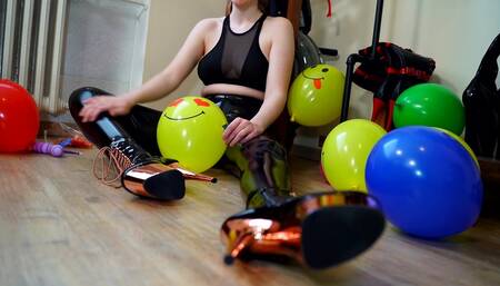 Looner Fetisch ,Ich bring deine Ballons zum platzen