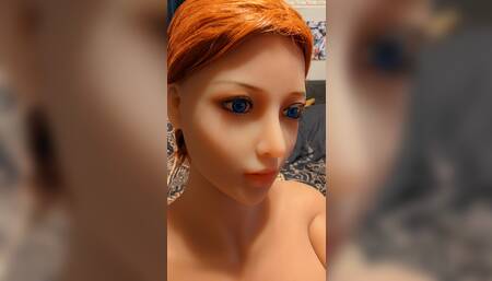 Simulated Threesome Night 2 with RoseWives Female Sex Doll