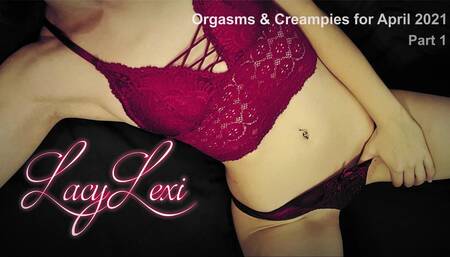 Orgasms for April pt1