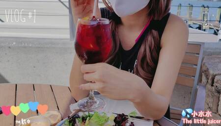 4k full video，holiday vlog/musterbation in the car/walk back to hotel without panties/big squirting