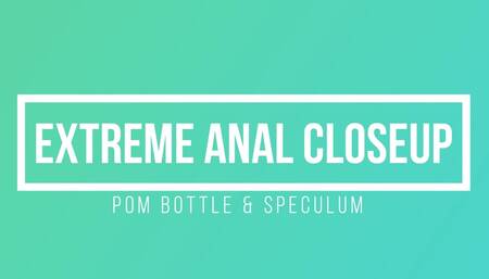 Extreme Anal Close Up and Inside View