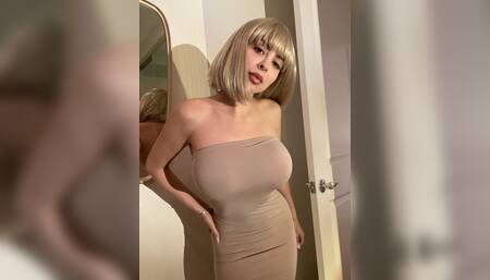 I am fucking horny baby! Undress me slowly. I am sure you will love to see me naked touching my sensitive part. I'll make you moan and scream when I start bouncing on your hard fat cock! How do you like that?