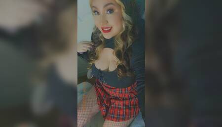 Naughty school girl