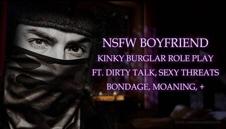 ASMR Boyfriend Surprises You With A Kinky Burglar Role Play For Your Birthday Ft. Dirty Talk, Sexy Threats, Soothing Sounds, Dark Jazz, +