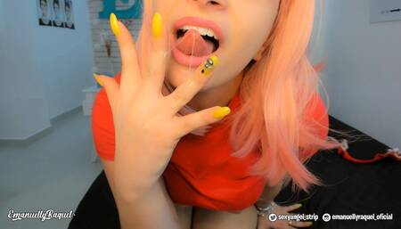 Futaba Sakura cosplay curvy body girl JOI jerk off instructions playing with her vibrator until reachs the orgasm